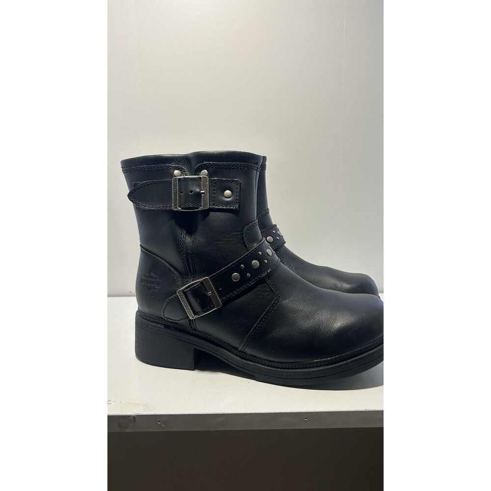 Harley-Davidson Women's Tegan Riding Boot Black Size 7M D83751